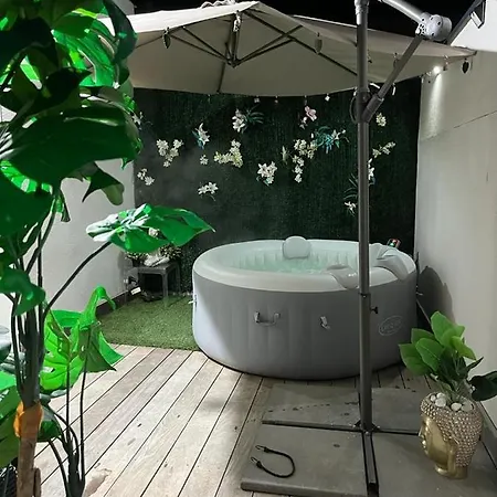 Jacuzzi Avec Jardin Apartment